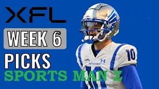 XFL WEEK 6 PICKS and WEEK 5 Recap