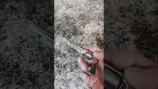 Remington 1858 Navy mini cap gun made by Hubley 1950s 1960s  made in USA 3 dollar vintage find