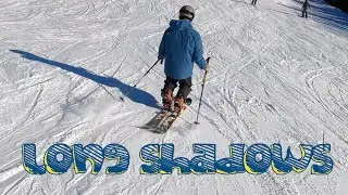 long shadows (telemark skiing 2022)