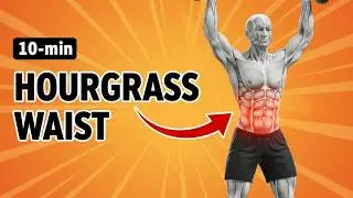 10-Min Waist Slimming Workout | Get Hourglass Shape at Home
