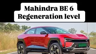 How Mahindra BE 6 Recharges Itself While Driving | Regen Tech Demo|Regenerative Braking |Boost Range