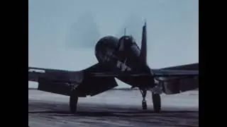 F4U Corsair and TBM Avenger - Carrier Qualification Bounce Landings and MCAS El Centro During WW2
