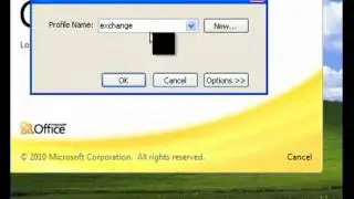 Configure outlook with Hosted Exchange