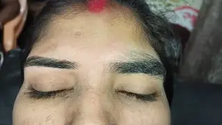 Left eyebrow💫 shaping  threading tricksand trips #Threading #eyebrows #beautyclasses #trendingvideo 