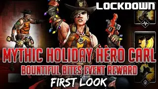 TWD RTS: Mythic Holiday Hero Carl, Bountiful Bites Event Reward! Walking Dead Road to Survival Leaks