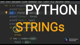 PYTHON | STRING Data Type | Class 11 computer science #pythonstrings #cbse