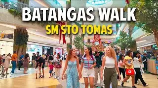 Not Your Typical Provincial Mall! | SM STO TOMAS Batangas Walking Tour 2026
