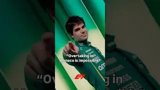 Lance Stroll overtake in Monaco 💀 #formula1 #f1shorts #astonmartin #lancestroll #monaco #monacogp