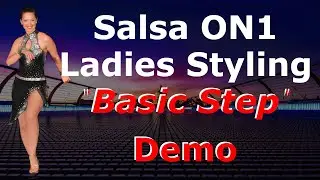 Basic Step: Musical Version Salsa On1 Ladies Styling with Jacqueline Solano 💃📲