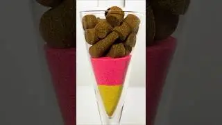 Very Satisfying and Relaxing, Kinetic Sand ASMR, Drop and squish
