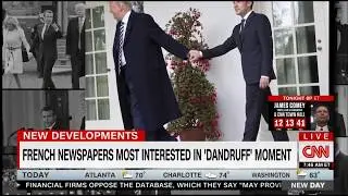 How Paris views the dandruff moment between Trump and Macron