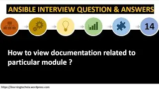 Ansible Interview Question | 14 | Documentation related to particular module ? #ansible #devops