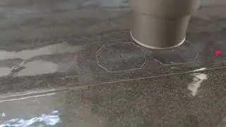 CNC knife cutting machine for  Pet sheet