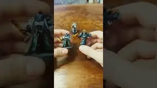 40k Dark Angels Librarians +Greyknight Kitbash #warhammer40k #spacemarine2