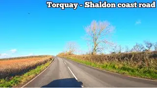 A Drive with us production 19/01/23 Torquay - Shaldon coast road real time South Devon country roads