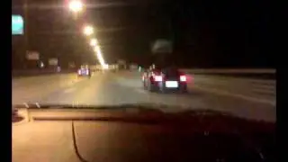Mercedes-Benz  S55 evotech 750 hp vs Porsche 997 turbo  SPI 750hp vs P 997 party 2