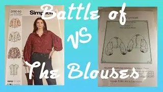 Battle of the Blouses feat. S9646 and Truly Victorian&rsquo;s Garibaldi blouse pattern