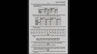 4th Sem B.com #Business Statistics #Previous year question paper June/July 2022 #Osmania University
