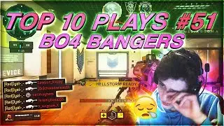 the CRAZIEST CLIPS on BO4!! (Top 10 Plays #51)