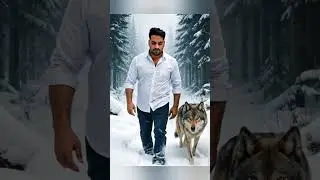 Ai video last moment #ai #youtubeshorts #shorts #video #attitude #wolf #jungle