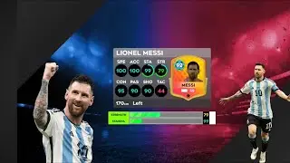 DLS 26⭐|UPGRADE MAX LIONEL MESSI (83)