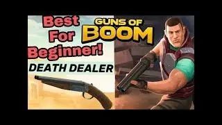 Guns of Boom| lvl 2 gameplay+Death Dealer preview+facing low lvl team
