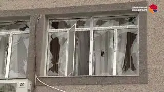 Azerbaijani missile strikes the centre of Martakert, Artsakh, injuring 1 and killing 3 civilians