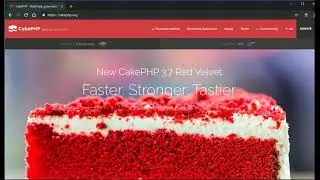 Download and install CakePHP 3.7