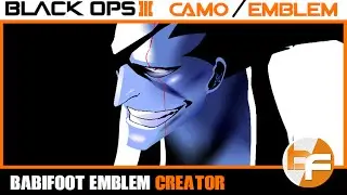 Black Ops 3 Emblem Tutorial 053 - Bleach Zaraki Kenpachi #Babifoot