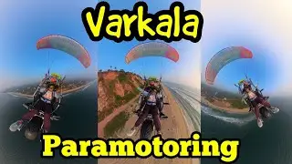 Paramotoring in Varkala Beach Kerala | Best Things to Do in Kerala | Paramotoring in Day1 Varkala