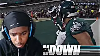 Jay2Raww Reacts To Washington Commanders vs. Philadelphia Eagles Championship Game Highlights