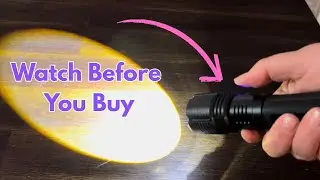 MILAOSHU Rechargeable Flashlight - Bright Waterproof Light for Camping, Power Outages & Emergencies