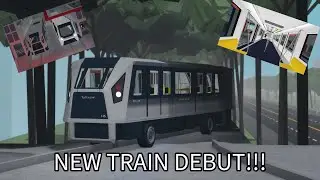 Roblox Westwood Airport Transit | NEW TRAIN DEBUT!!! (International Terminal 3 to Eston Interchange)
