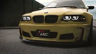 BMW E46 M3 Restomod Digital Render