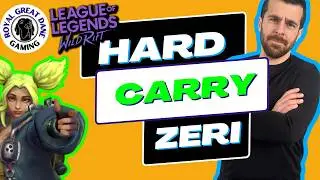 Insane 14-1-1 Zeri ADC Masterclass - Two Quadra kills