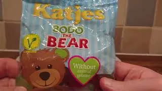 Katjes Bodo The Bear Vegetarian Gummie Sweets Review