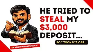 He Tried To Steal My $3,000 Deposit... So I Took His Car 🚗💨