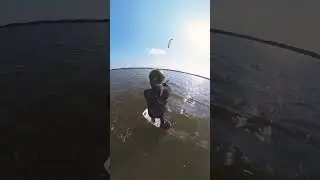#kite страплес лайтвинд #kiteflying  flysurfer hybrid 9