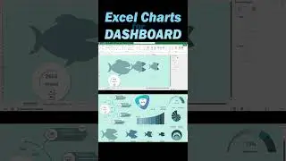 How to Create a Fish Chart in Excel for Dashboard Infographics with Animation