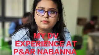 MY DV EXPERIENCE AT P&AR DEPARTMENT NABANNA