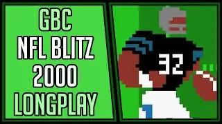 NFL Blitz 2000 (Arcade+Season+Bonus) | GBC | Longplay | Walkthrough #179 [4Kp60]