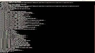 Creating a database with MySQL using Linux