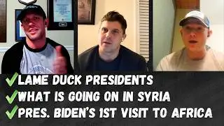 Why Syria Matters 🇸🇾 Transfer of President Power 🇺🇸 Why Biden Visited Angola 🇦🇴