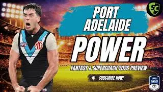 Rozee D1??? | Port Adelaide Fantasy & SuperCoach Preview 2026 | Value, Roles & Breakouts