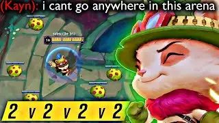 TEEMO IS THE NIGHTMARE OF THE ARENA (W/ @Dogzu )