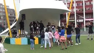 Kinder dansworkshop House of Urban Arts Schouwburgplein 28 juli 2021
