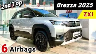 2025 Maruti Brezza ZXI AT - Now Gets 6 Airbags❤️