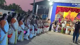 നെല്ലുവായ് ശ്രീ ധന്വന്തരി ക്ഷേത്രത്തിലെ ഏകാദശിയോടനുബന്ധിച്ച് സോപാനസംഗീതം 