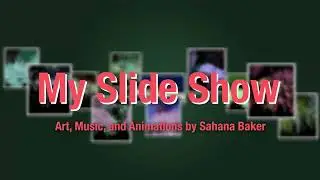 Westview Digital Media Student Example - Motion Graphics Class - 3D Slide Show Example - Sahana B.