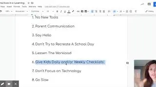 12 Best Practices in e-Learning: - Google Docs